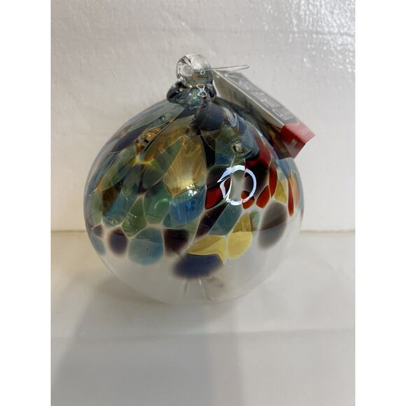 Tree of Life Glass Ball by‎ Gray Art Glass - Picture 1 of 7